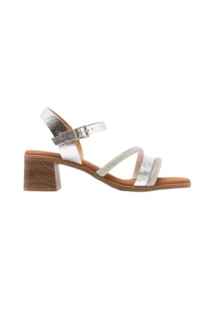 sandalias tacon sandals 5905 PLATA