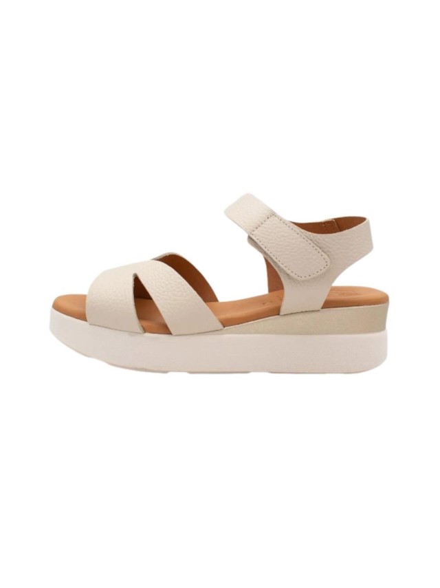 sandalias cuña sandals hielo 5963