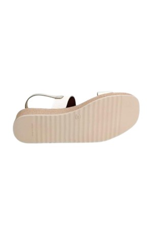 sandalias plataforma sandals blanco-combi 6024
