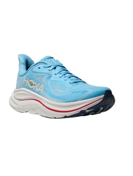 deportivos running hoka clifton 10 azul claro 1162031sbl