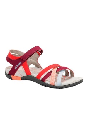 sandalias trekking chiruca malibu 17 burdeos-naranja 448561712