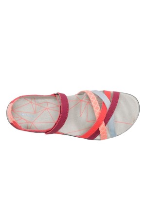 sandalias trekking chiruca malibu 17 burdeos-naranja 448561712