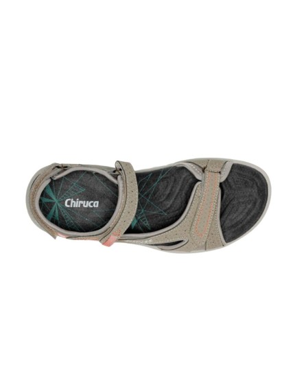 sandalias trekking chiruca finisterre 04 beige-rosa... 2