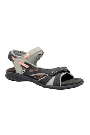 sandalias trekking chiruca finisterre 08 negro-coral 448850812