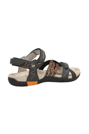 sandalias trekking chiruca soller 08 negro-naranja 450110812