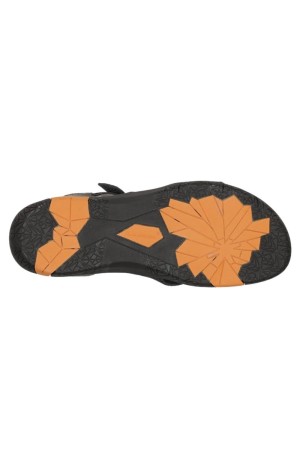 sandalias trekking chiruca soller 08 negro-naranja 450110812