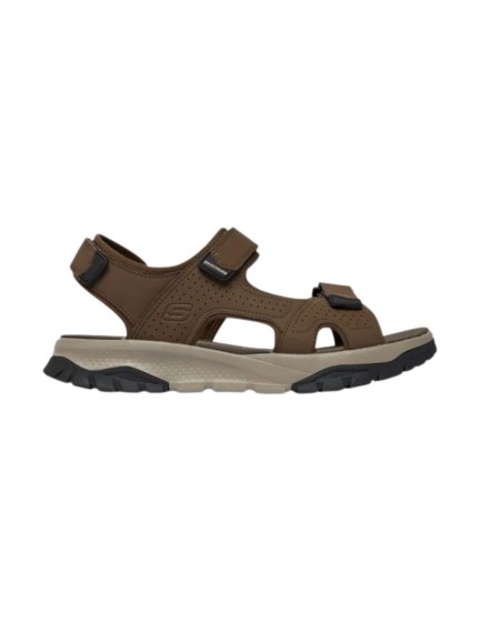 sandalias skechers wagner avalon marron 205724