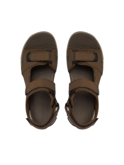 sandalias skechers wagner avalon marron 205724 2