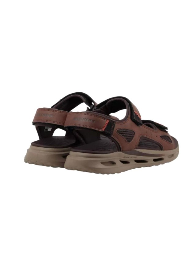 sandalias skechers orvan marron 211371