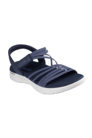 sandalias sport skechers walk flex marino 141473
