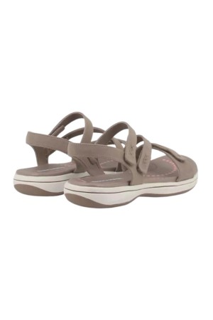 sandalias sport skechers bayshore taupe 163474
