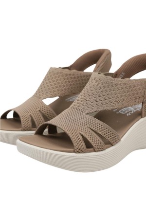 sandalias cuña skechers parallel mokka 120012