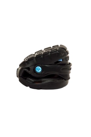 zuecos mustang evacare barefoot  negro 85009