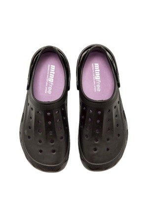 zuecos mustang evacare barefoot negro 85516