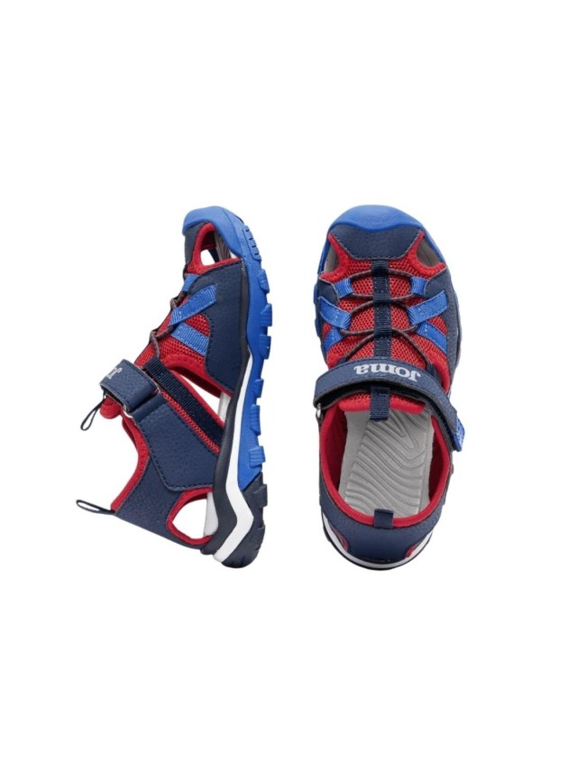 sandalias sport joma marino-rojo...