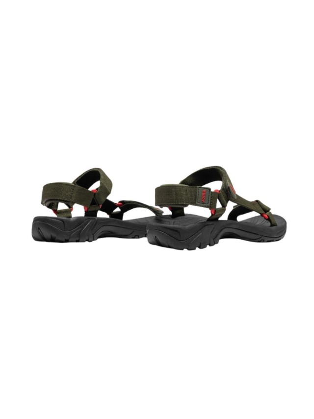 sandalias  joma negro-kaki libra men...