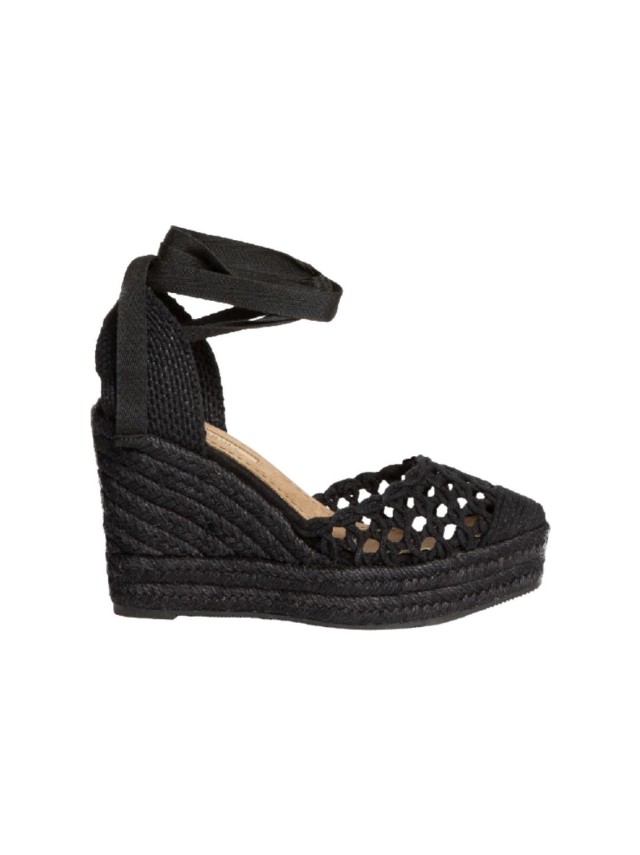 alpargatas esparto corina negro m5387