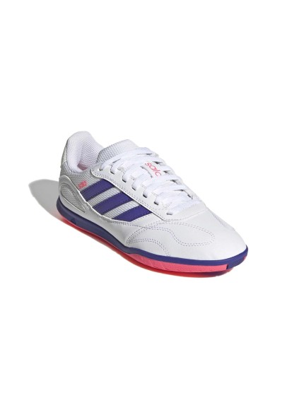 deportivos futbol adidas sala III indoor blanco-lila jp6990