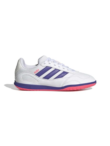 deportivos futbol adidas sala III indoor blanco-lila jp6990 2