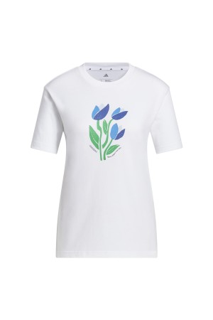 camisetas adidas floral blanco kt0188