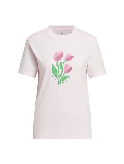 camisetas adidas floral rosa kt0190