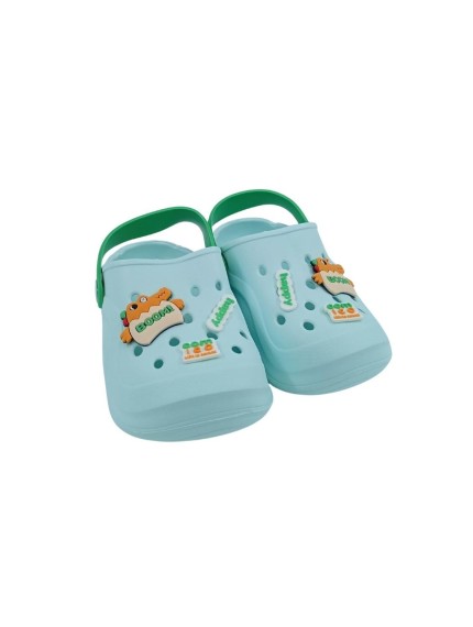 zuecos jomix sp8248 VERDE CLARO 2