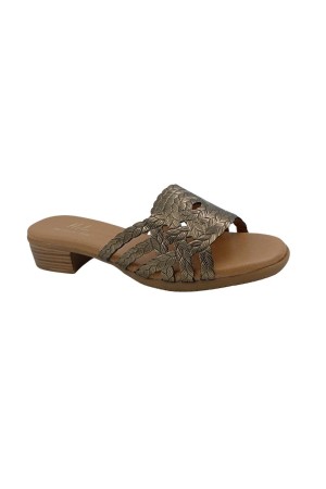 sandalias tacon manlisa bronce k2201