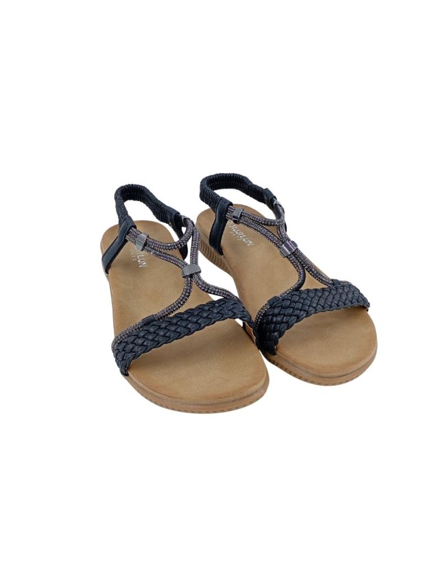 sandalias planas manlisa varios km-91
