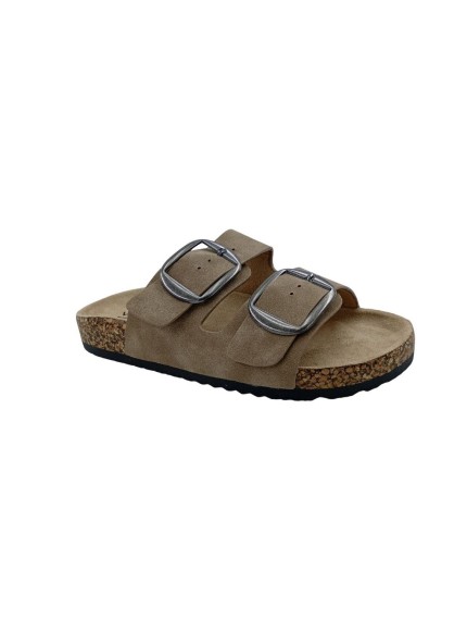 zuecos leonali 4h101 TAUPE