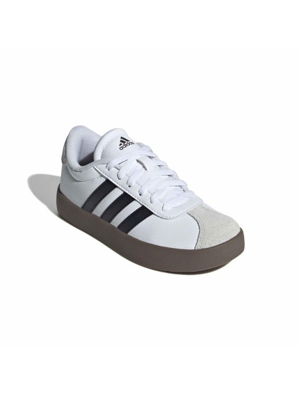 deportivos casual adidas court 3.0 blanco-negro id9062.