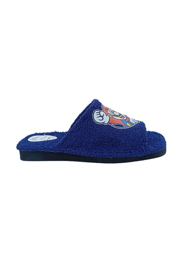 zapatillas abiertas selquir marino 1616