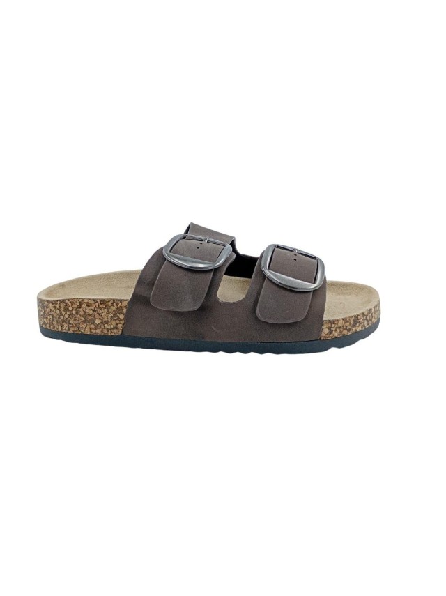 zuecos leonali 4h101 MARRON