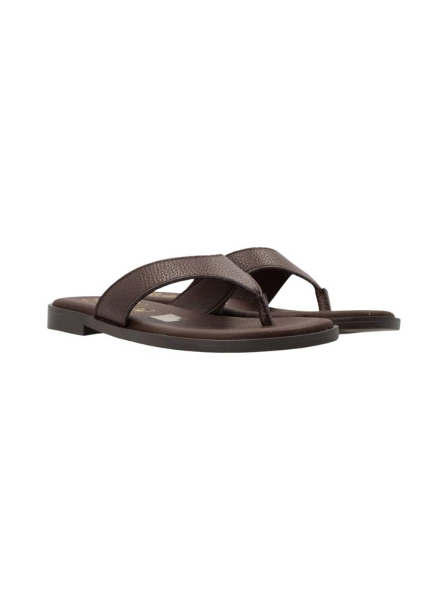 sandalias planas sandals marron 5828