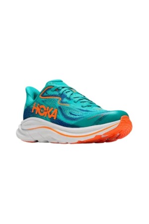 deportivos running hoka clifton 10 verde agua 1168860ncq
