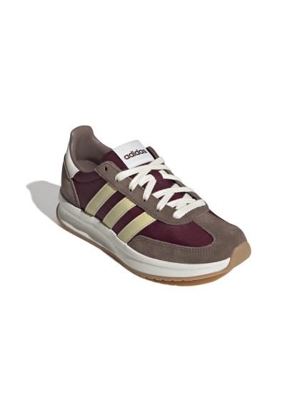 deportivos casual adidas run 70s marron-amarillo jq9589