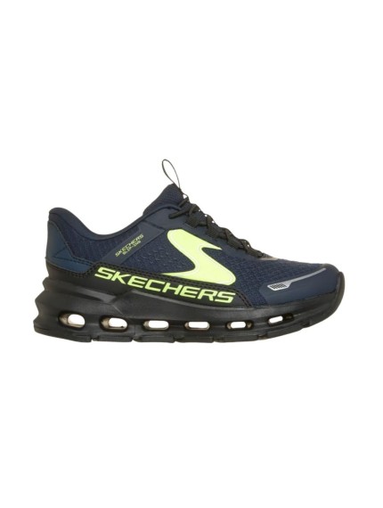 deportivos fitness skechers glide-step marino-negro 404203l 2