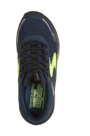 deportivos fitness skechers glide-step marino-negro 404203l