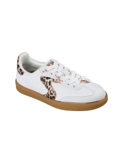 deportivos casual skechers hotshot blanco 310595l