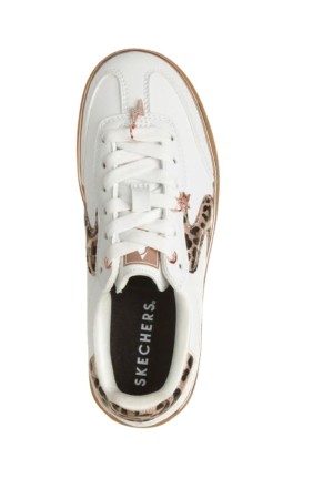 deportivos casual skechers hotshot blanco 310595l
