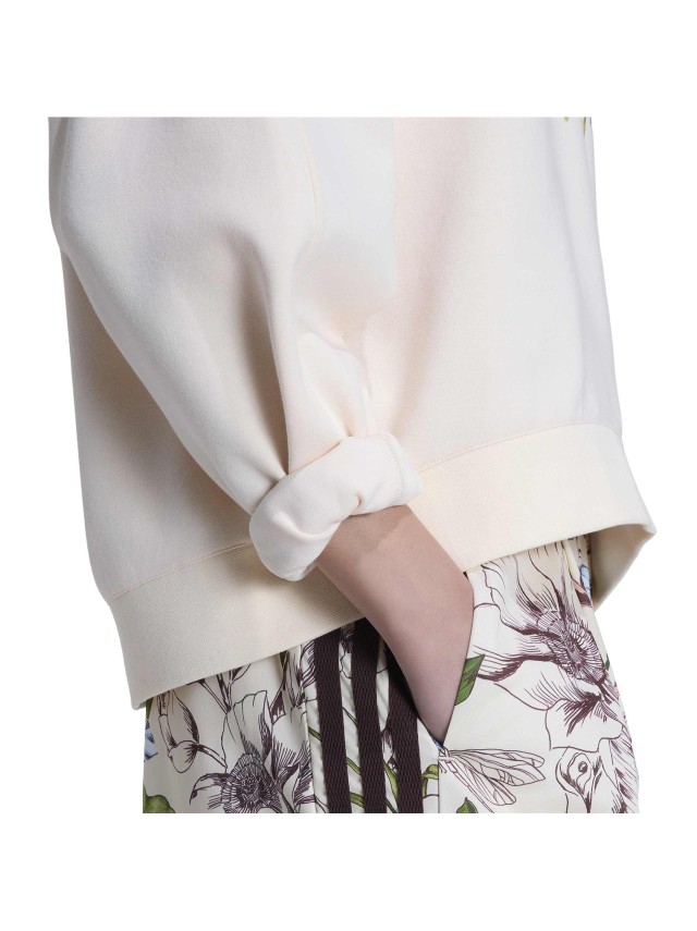 sudaderas adidas x farm rio beige kr0253