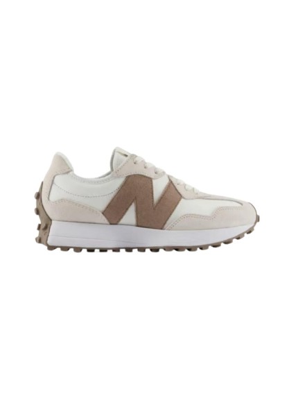 deportivos fitness new balance 327 beige w327suc