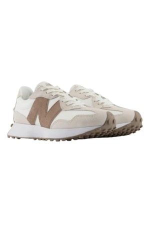 deportivos fitness new balance 327 beige w327suc