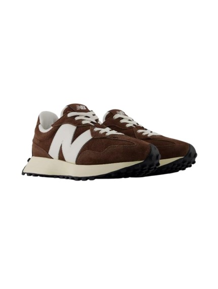 deportivos casual new balance 327 marron w32714q 2