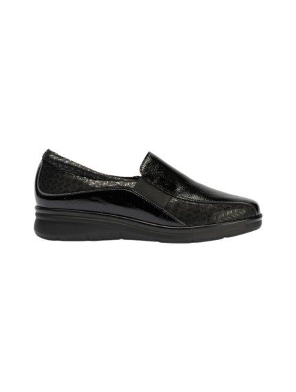 mocasines pitillos negro 11500