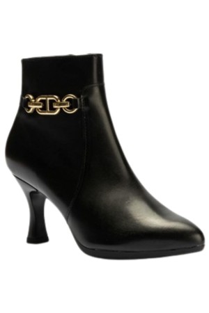 botas tacon pitillos negro 30536