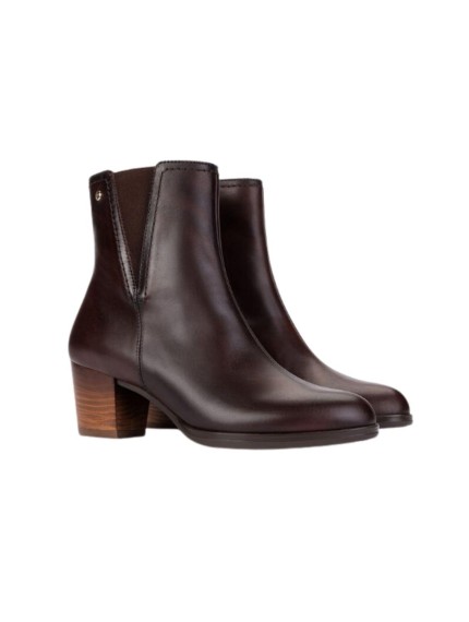 botas tacon pikolinos zamora w0e-8628 MARRON OSCURO 2