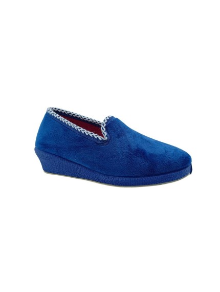 zapatillas cuña alcalde azulon 8600