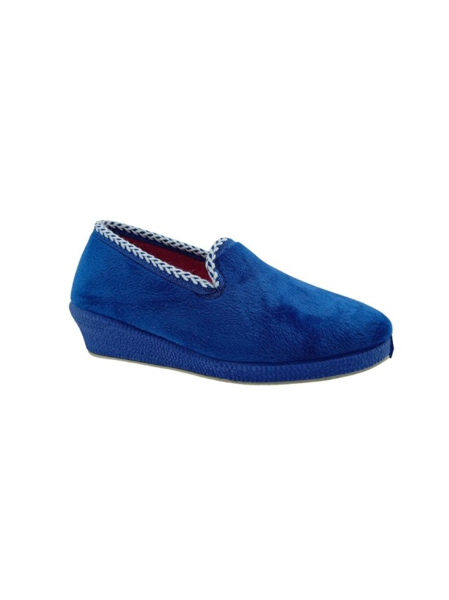 zapatillas cuña alcalde azulon 8600