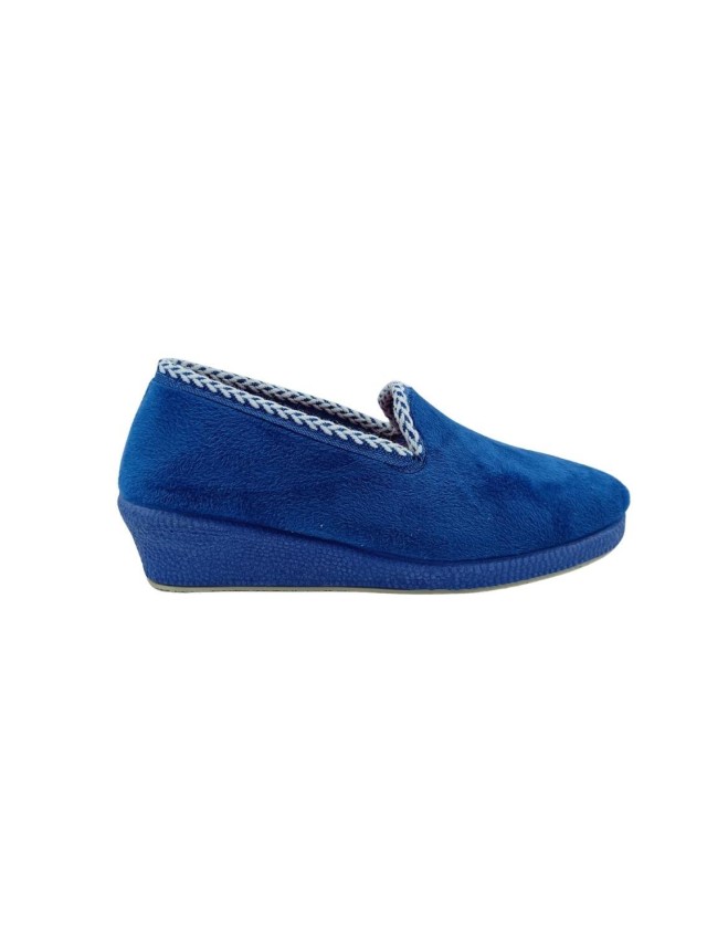 zapatillas cuña alcalde azulon 8600