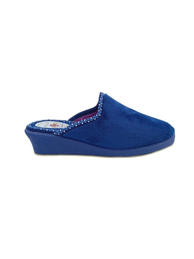 zapatillas con cuña alcalde 8500 MARINO